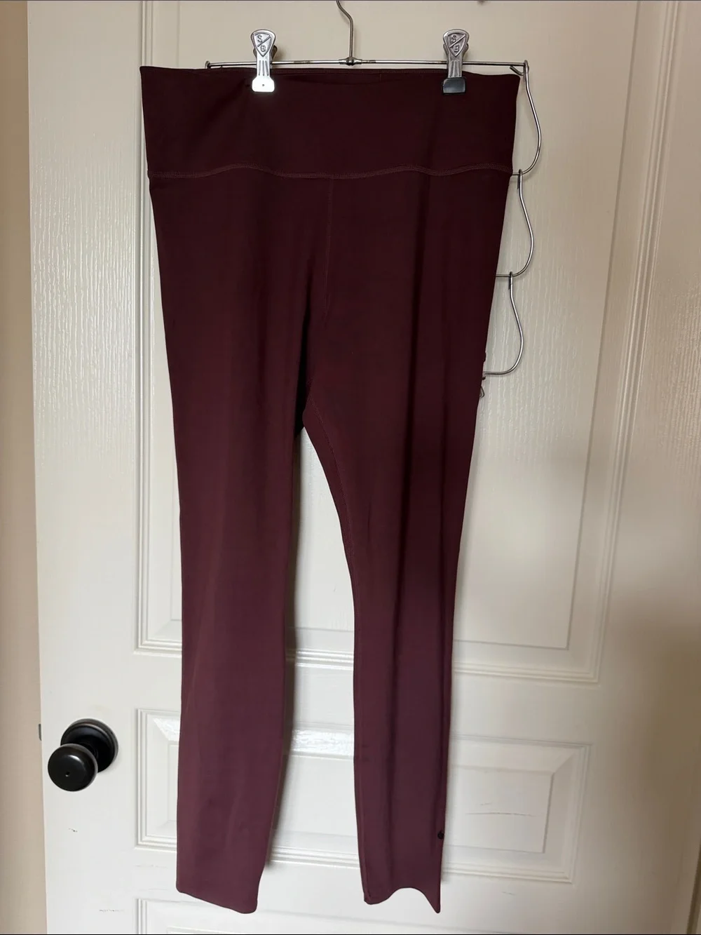 Nike Maroon High-Waist Leggings